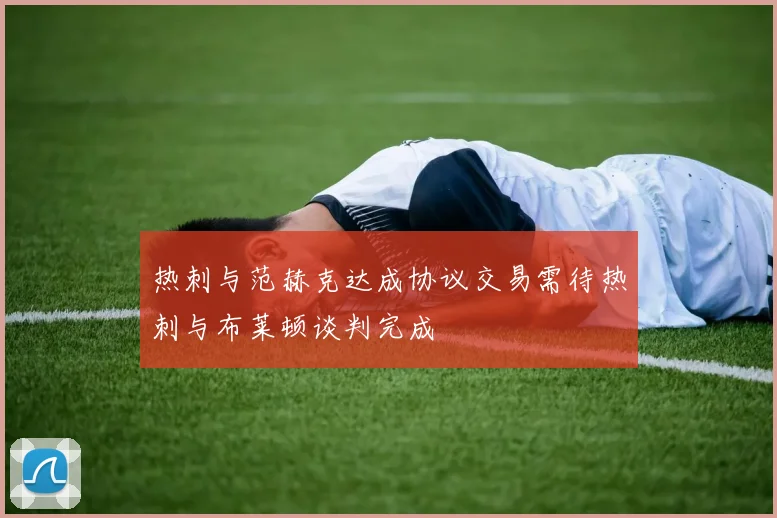 热刺与范赫克达成协议交易需待热刺与布莱顿谈判完成