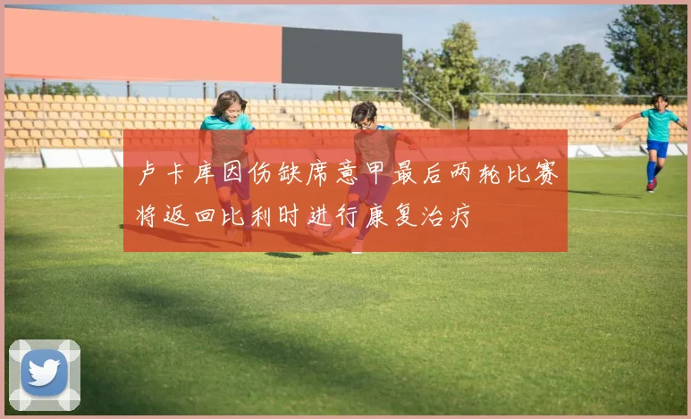 卢卡库因伤缺席意甲最后两轮比赛将返回比利时进行康复治疗
